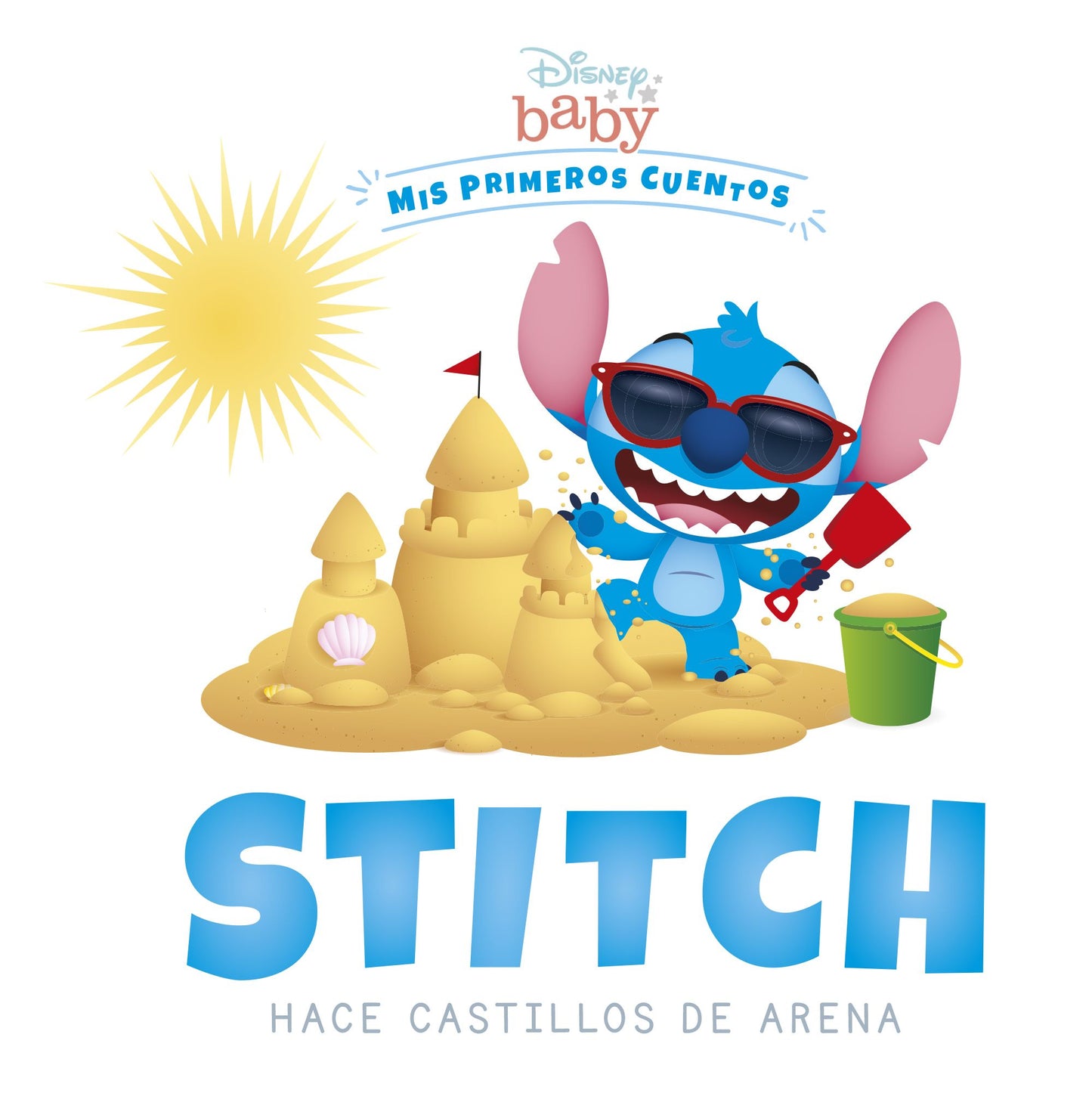 Disney Baby. Stitch hace castillos de arena