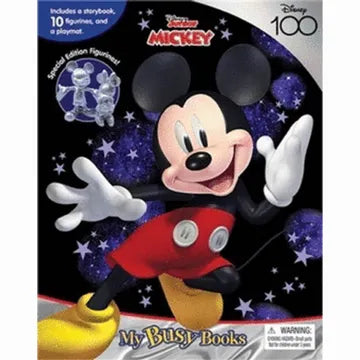 DIVERTI LIBROS DISNEY MICKEY CON LIBRO DE CUENTOS Y 10 FIGURAS