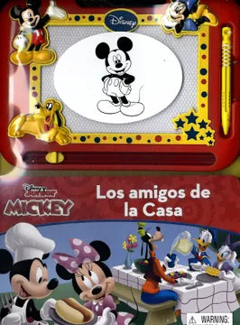 Pizarra mágica - Mickey los amigos de la casa de la diversión