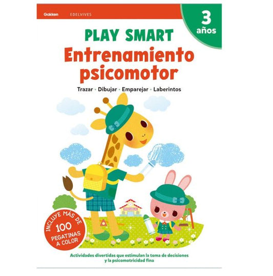 Play Smart. 3 años. Entrenamiento psicomotor