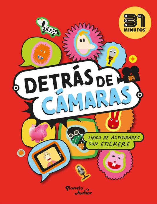 Detrás de cámara stickers